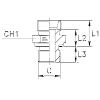 Штуцер ввертной прямой, BSP, тип Е (DIN 2353, 24°)