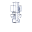 Штуцер ввертной прямой, BSP, тип B в сборе с кольцом B4 (DIN 2353, 24°)