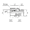 Адаптер BSP с накидной гайкой, тип E (BS-5200, 60°)
