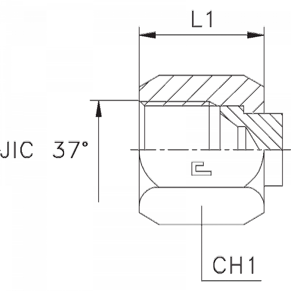 Заглушка с внутренней резьбой VS (SAE J512)